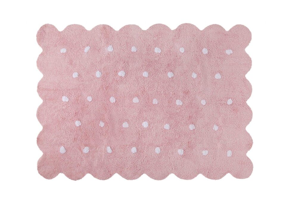 Tapis Lorena Canals Galleta Rosa 120 x 160 cm