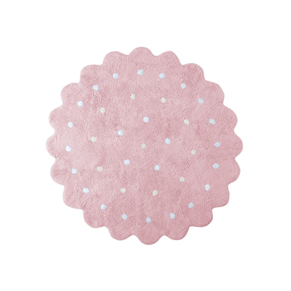 Tapis Lorena Canals Little Biscuit Pink Ø140 Cm