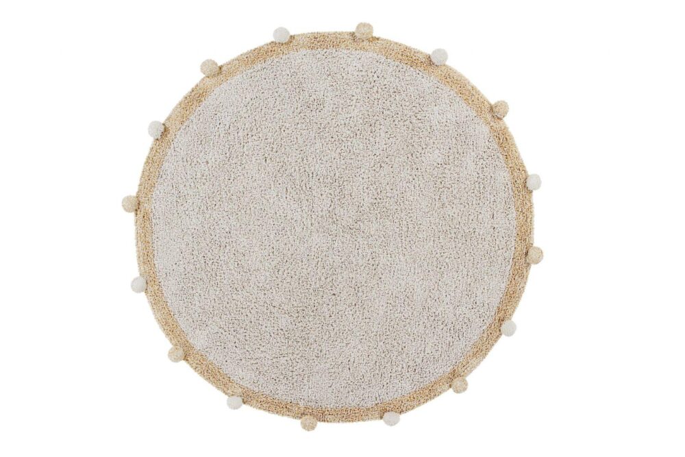 Tapis Bubbly Natural Honey Ø 120 cm