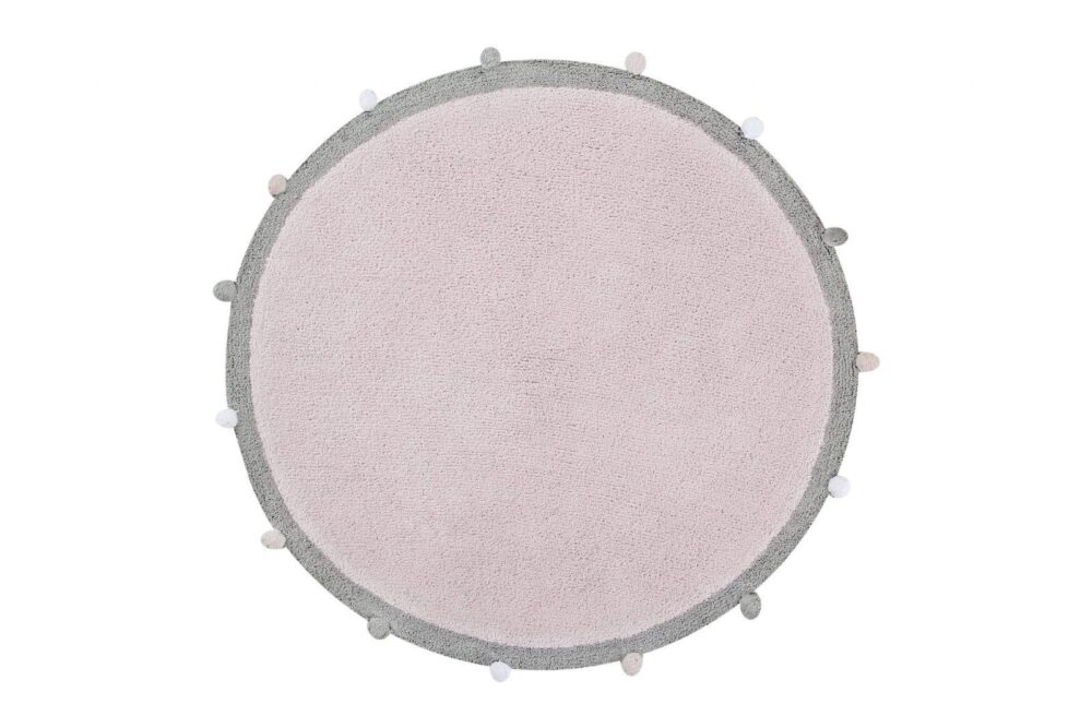 Tapis Bubbly Soft Pink Ø 120 Cm