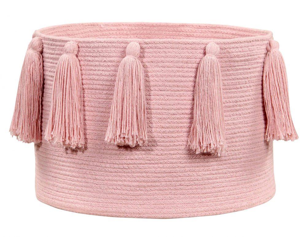 Panier Lorena Canals Glands Rose 30 x 45 x 45 cm