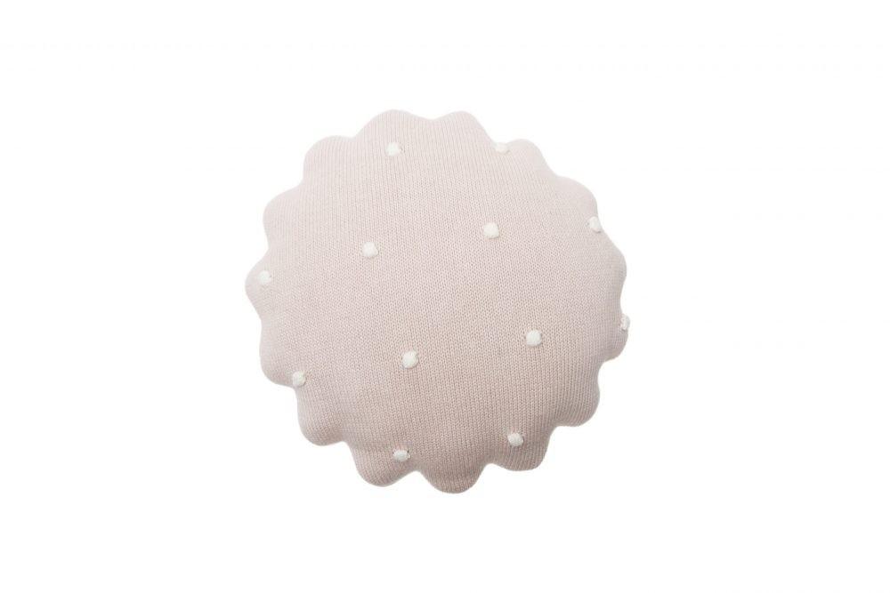 Oreiller Biscuit Rose Pearl 25 x 25 cm