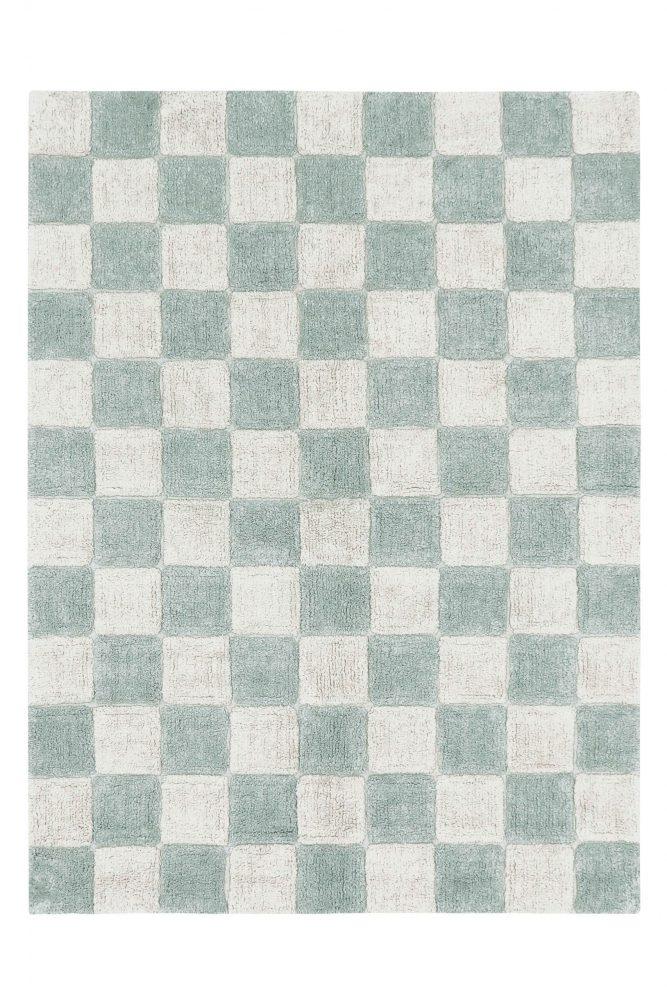 Tapis Lorena Canals Carreaux de cuisine Bleu Sauge 120x160 cm