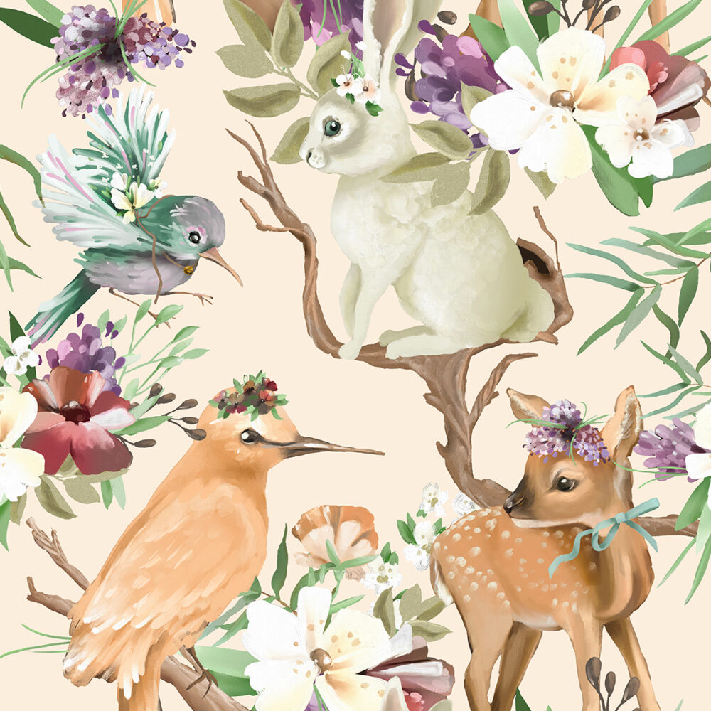 Le motif du lapin et du fauve