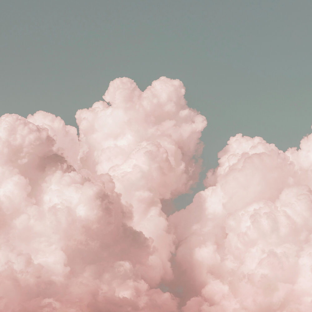 Nuages roses